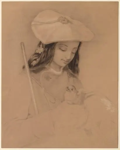 Highland Lassie, by Edwin Landseer