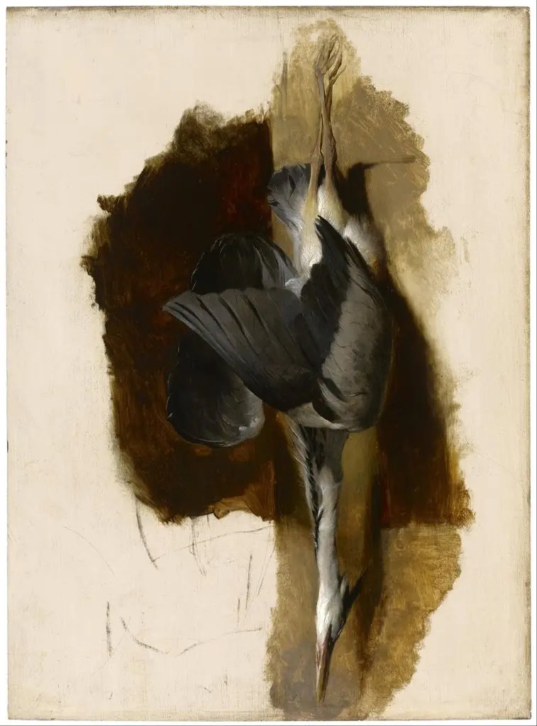 Study of a Dead Heron, by Edwin Landseer