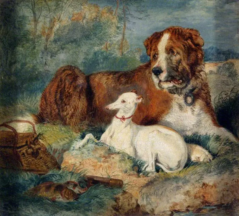 The Angler's Guard, by Edwin Landseer