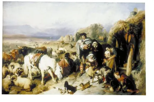 The Drover's Departure: A Scene in the Grampians, by Edwin Landseer