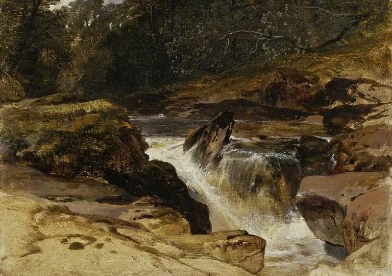 'The pot of Gartness', Drymen, Stirlingshire, by Edwin Landseer, oil, 1830