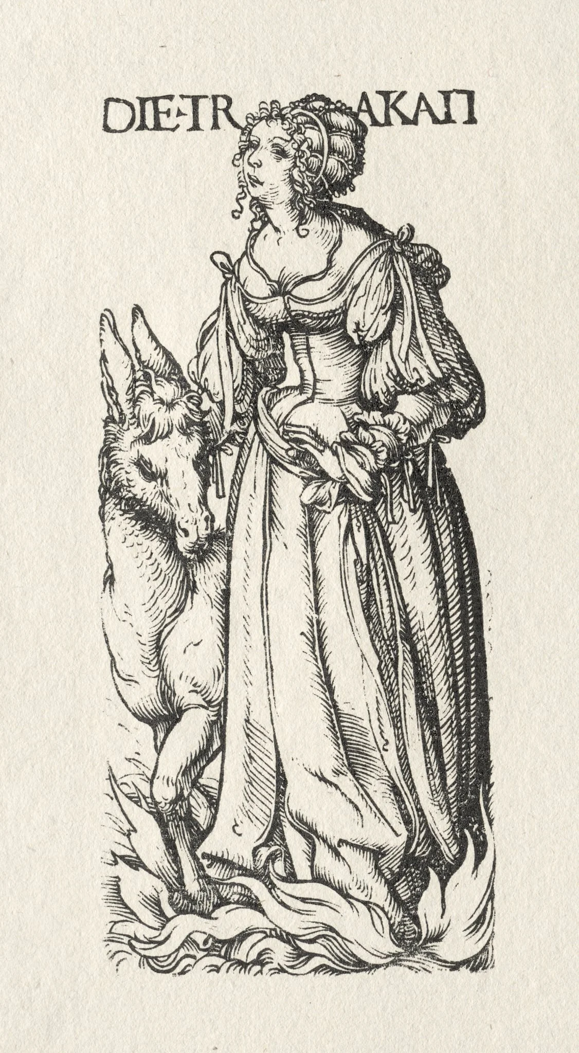 The Seven Vices: Sloth, detail