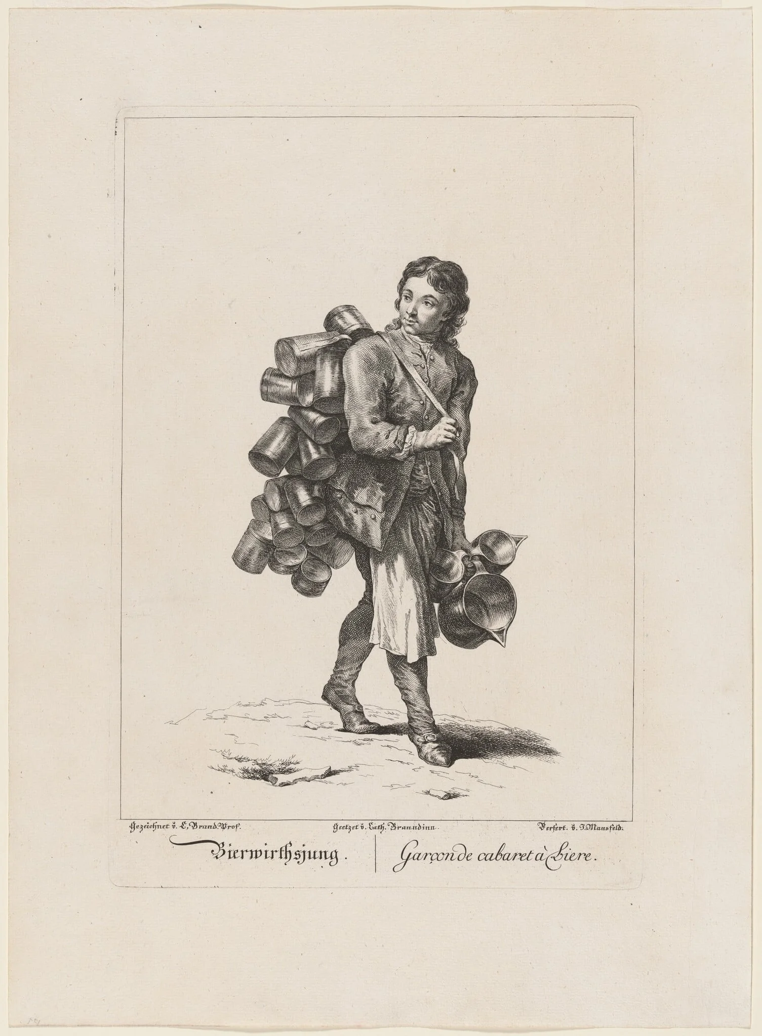 Bierwirthsjung (Beer Hall Boy), detail