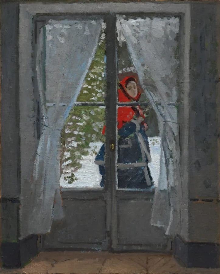 The Red Kerchief, detail