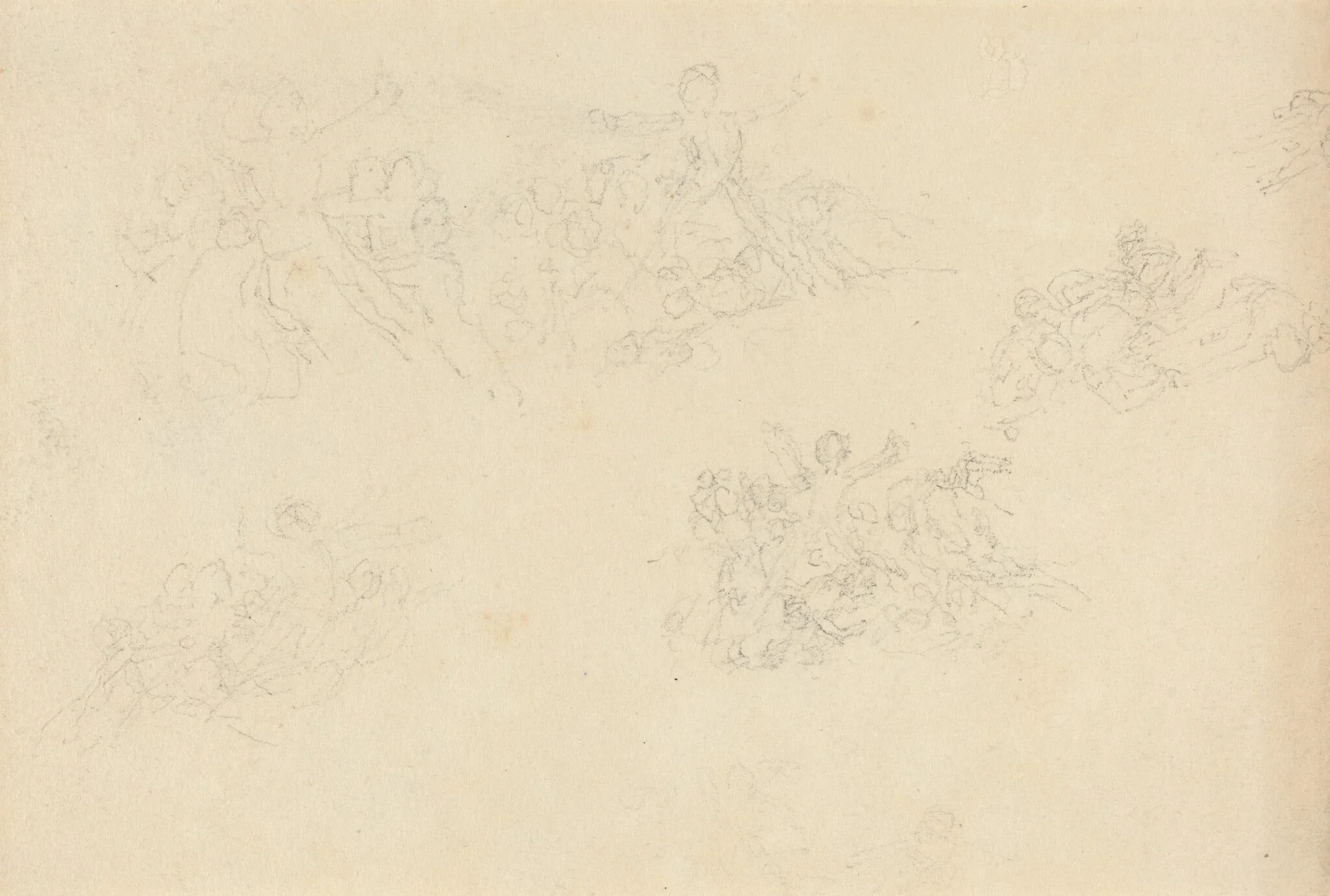 Sheet of Studies, detail