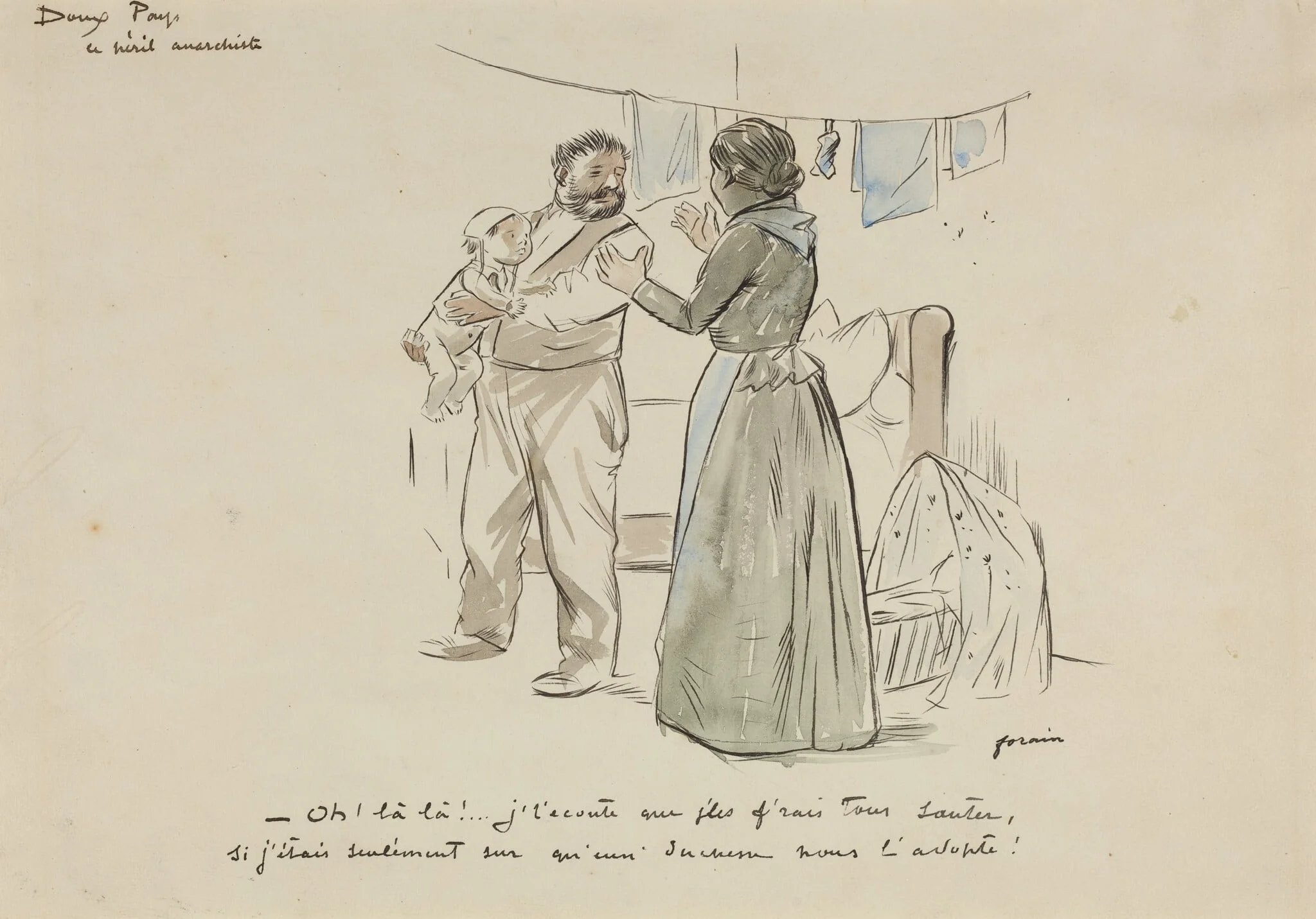 Le Peril Anarchiste, detail