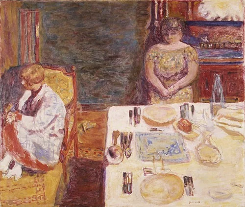 Before Dinner, detail