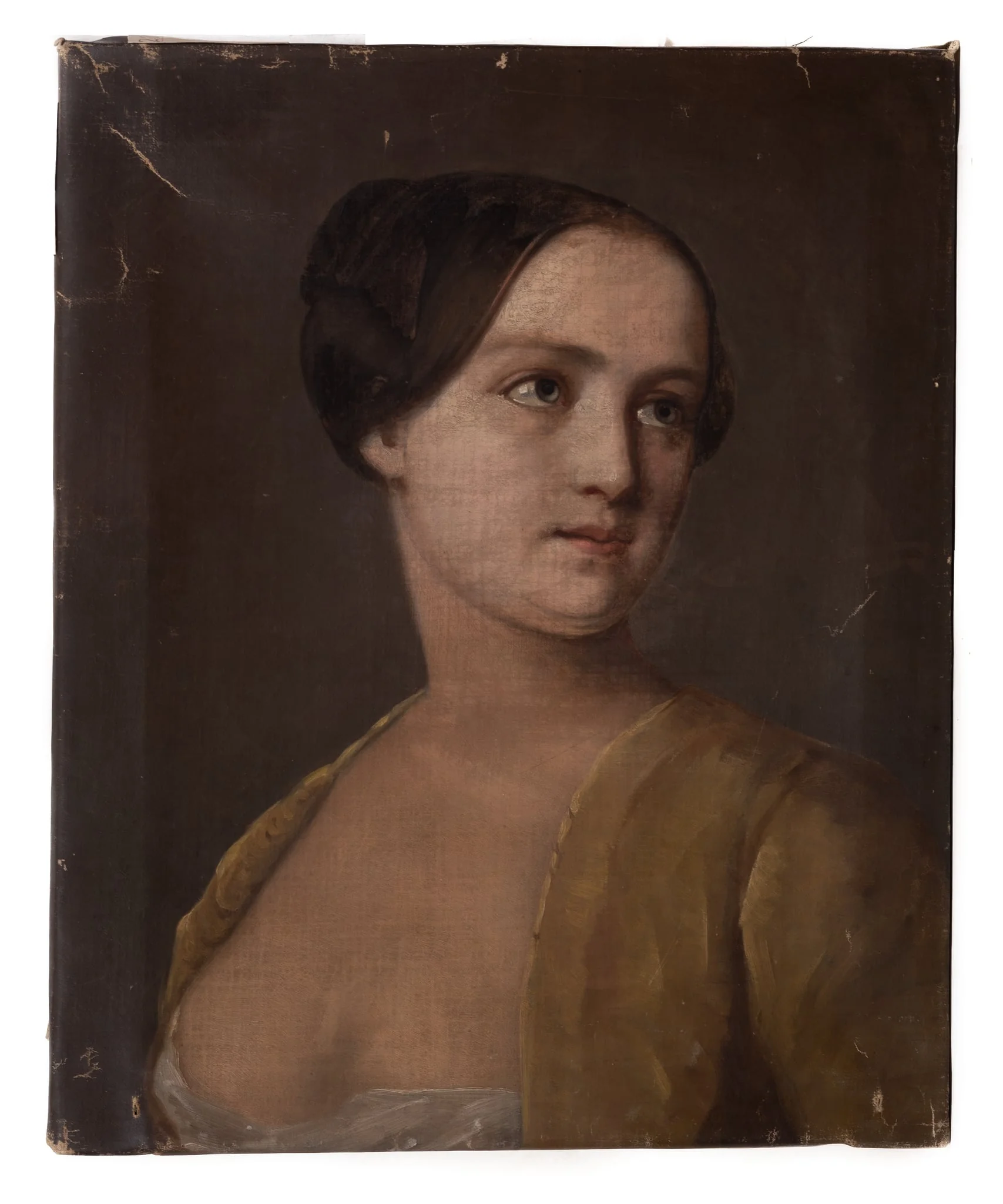Portret de femeie, detail