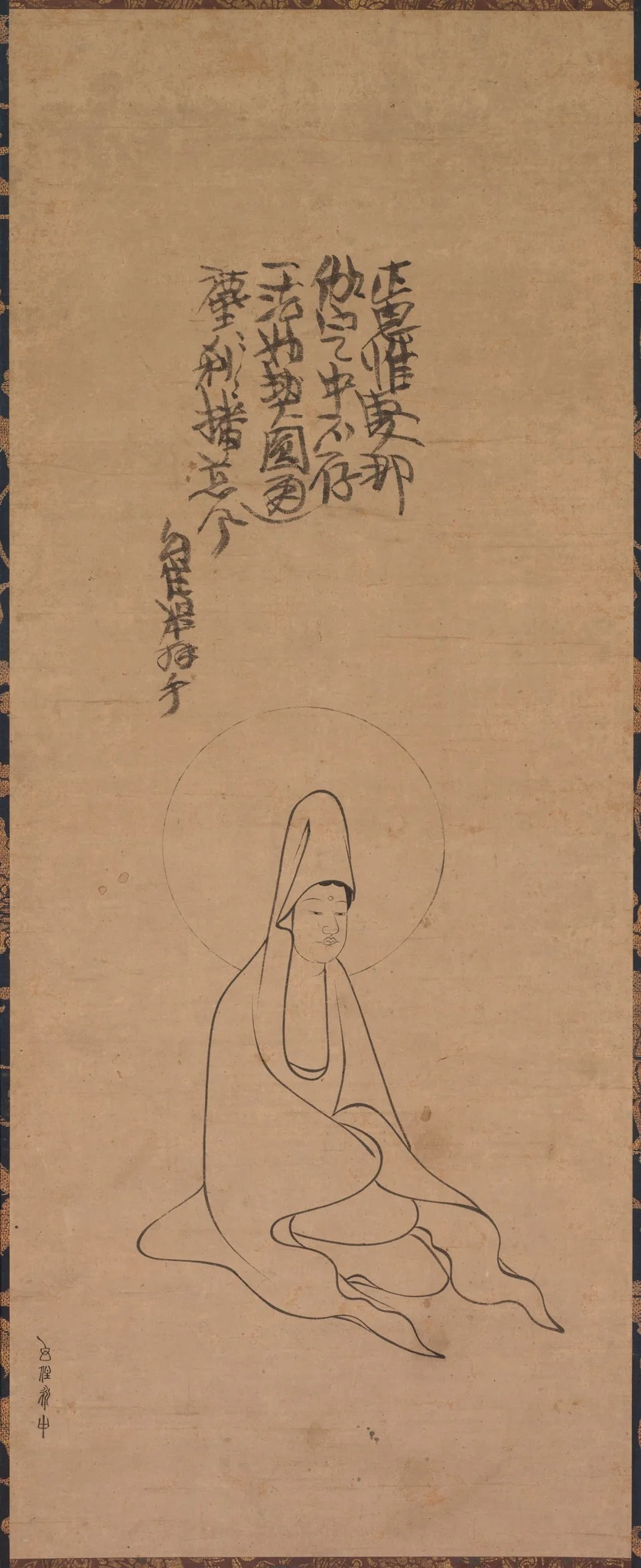White-Robed Guanyin, detail