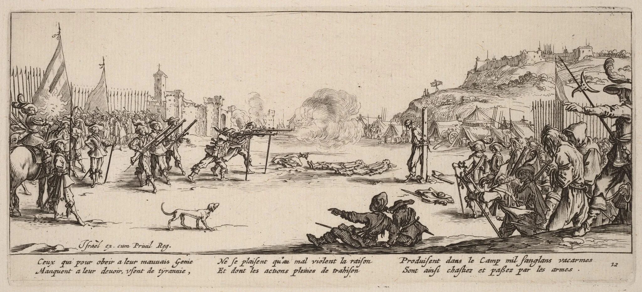 The Firing Squad, detail