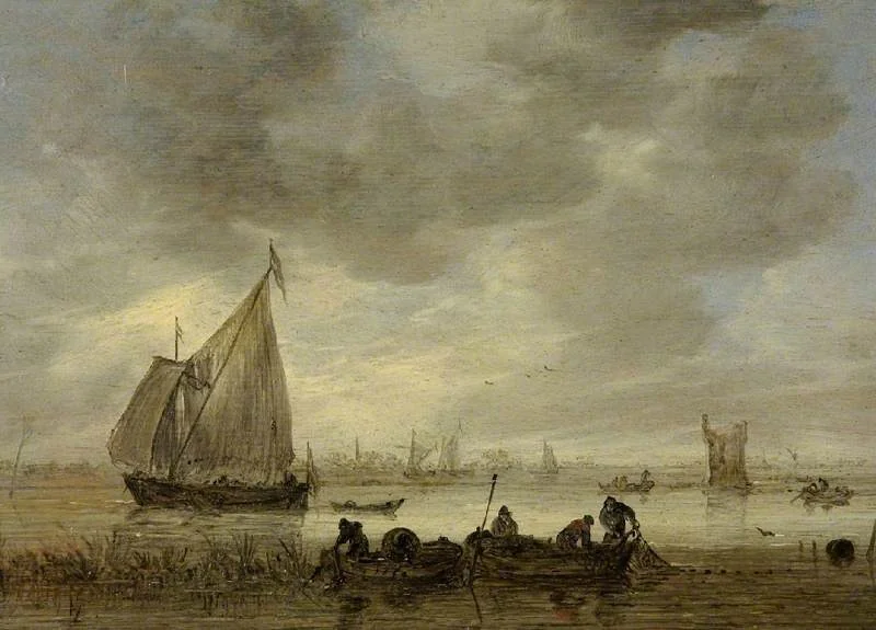 Near Dordrecht, detail