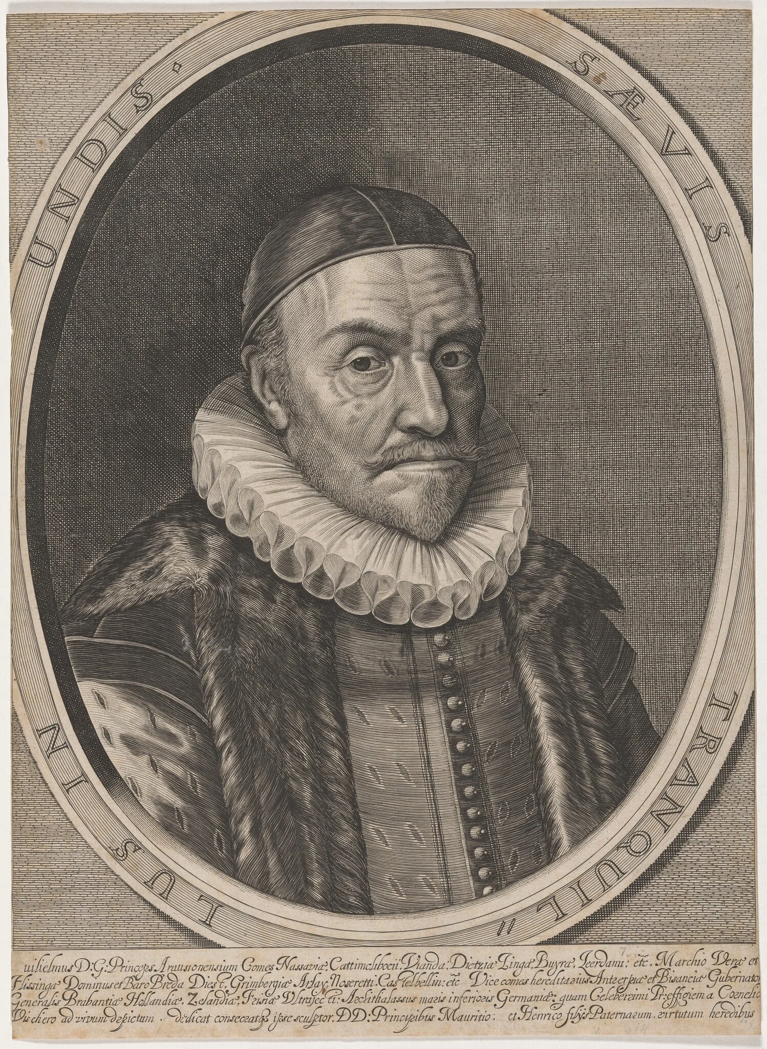 William, Prince of Orange, detail