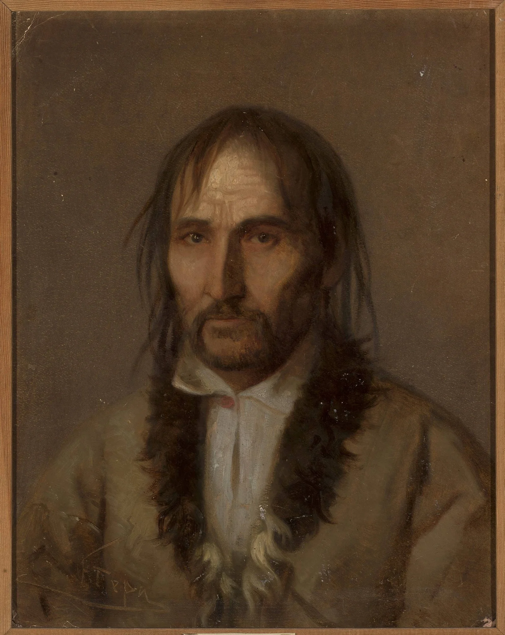 Head of a Highlander, detail