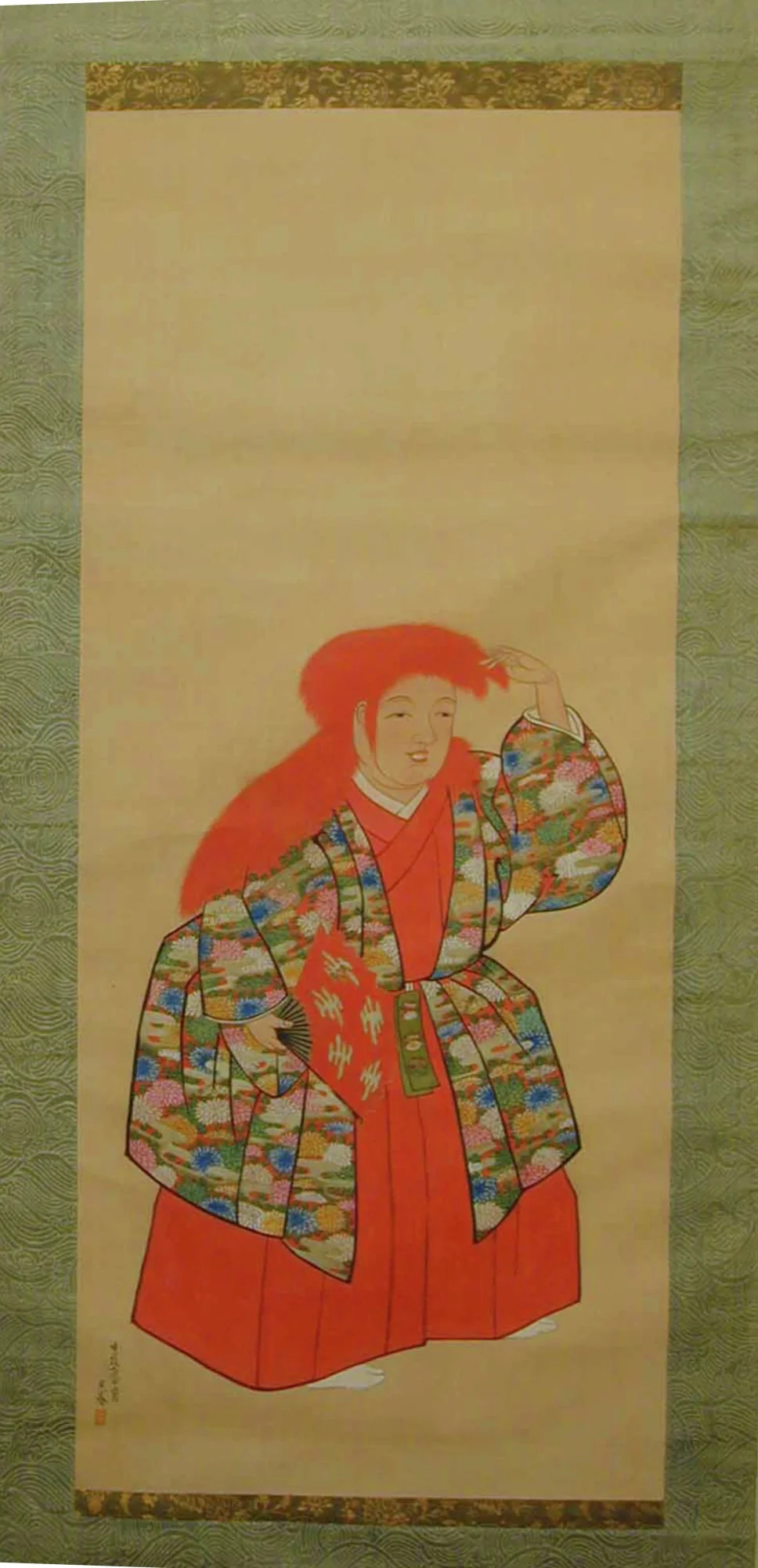 Kakemono, detail
