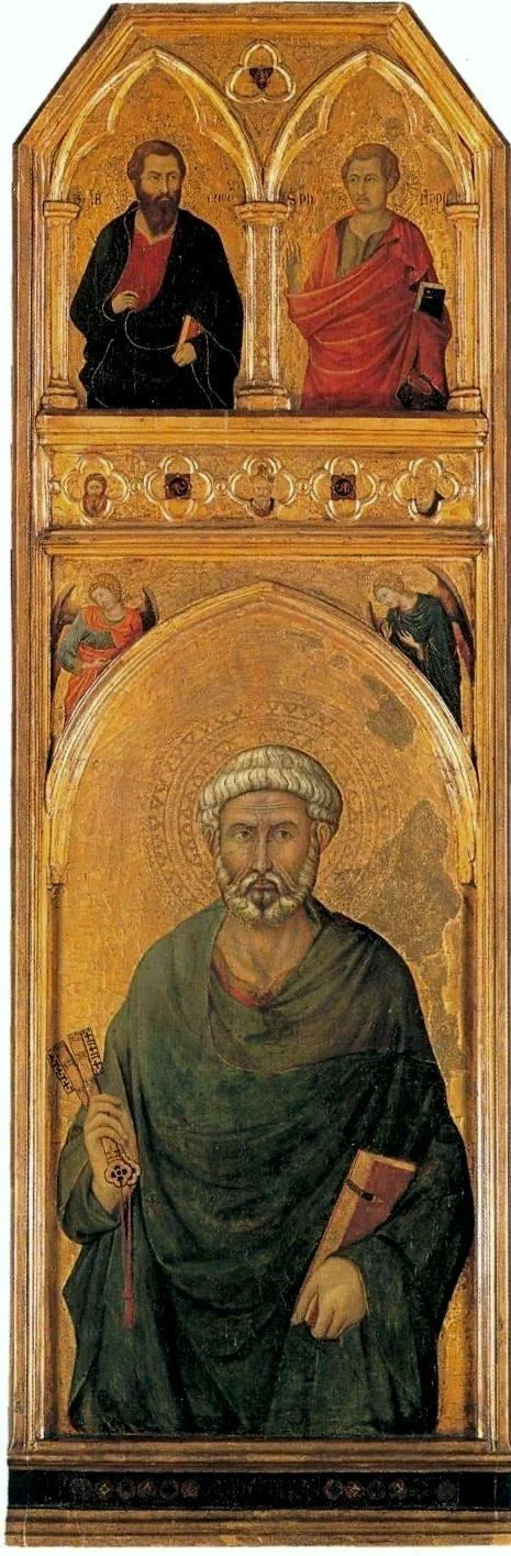 Saint Peter, detail