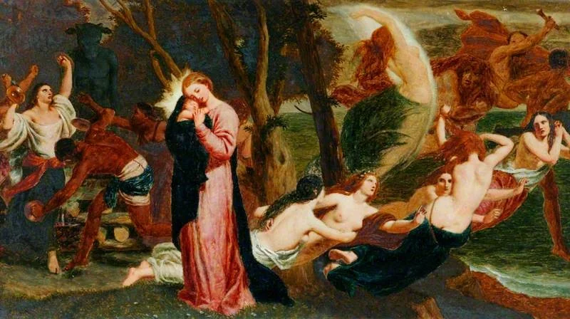 The Birth of Christianity, detail