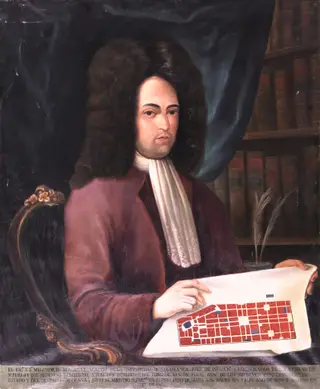 Melchor de Macanaz (copia), by Teresa Madasú, oil, 1889