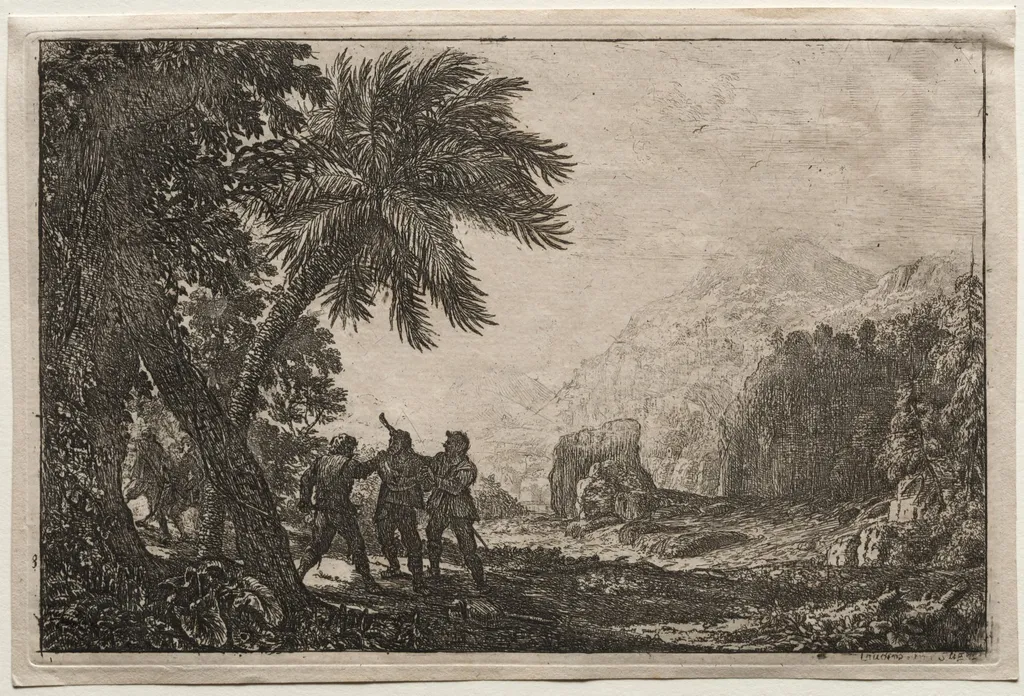 Landscape with Brigands, by Claude Lorrain, 1633