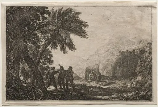 Landscape with Brigands, by Claude Lorrain, 1633