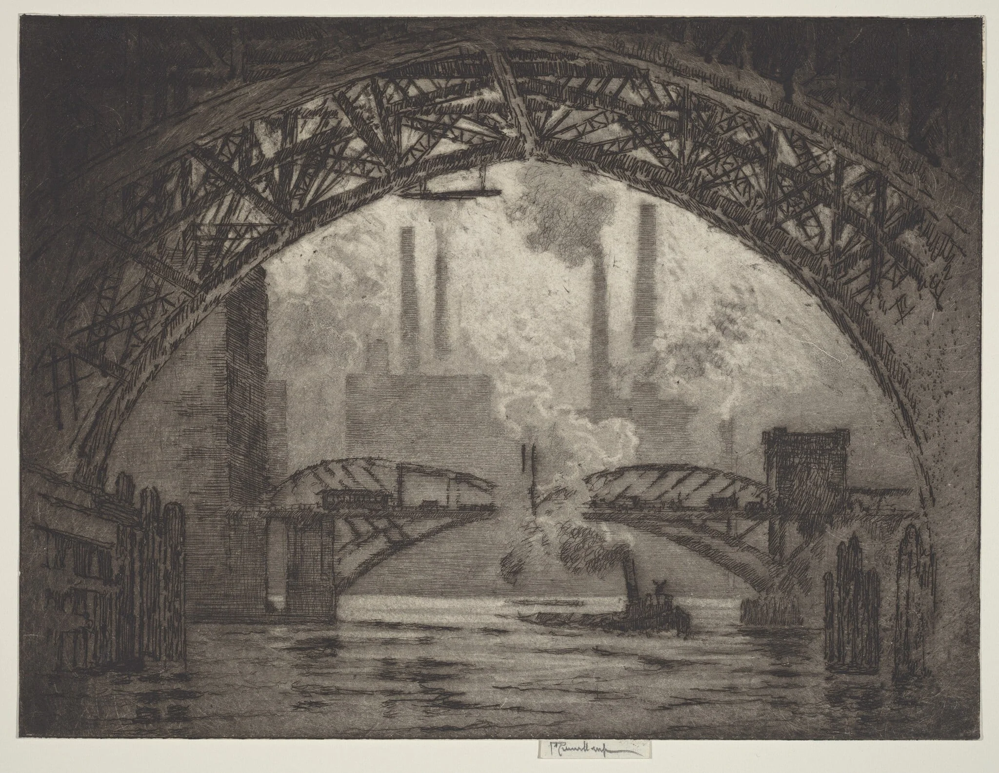 Under the Bridges, Chicago, detail