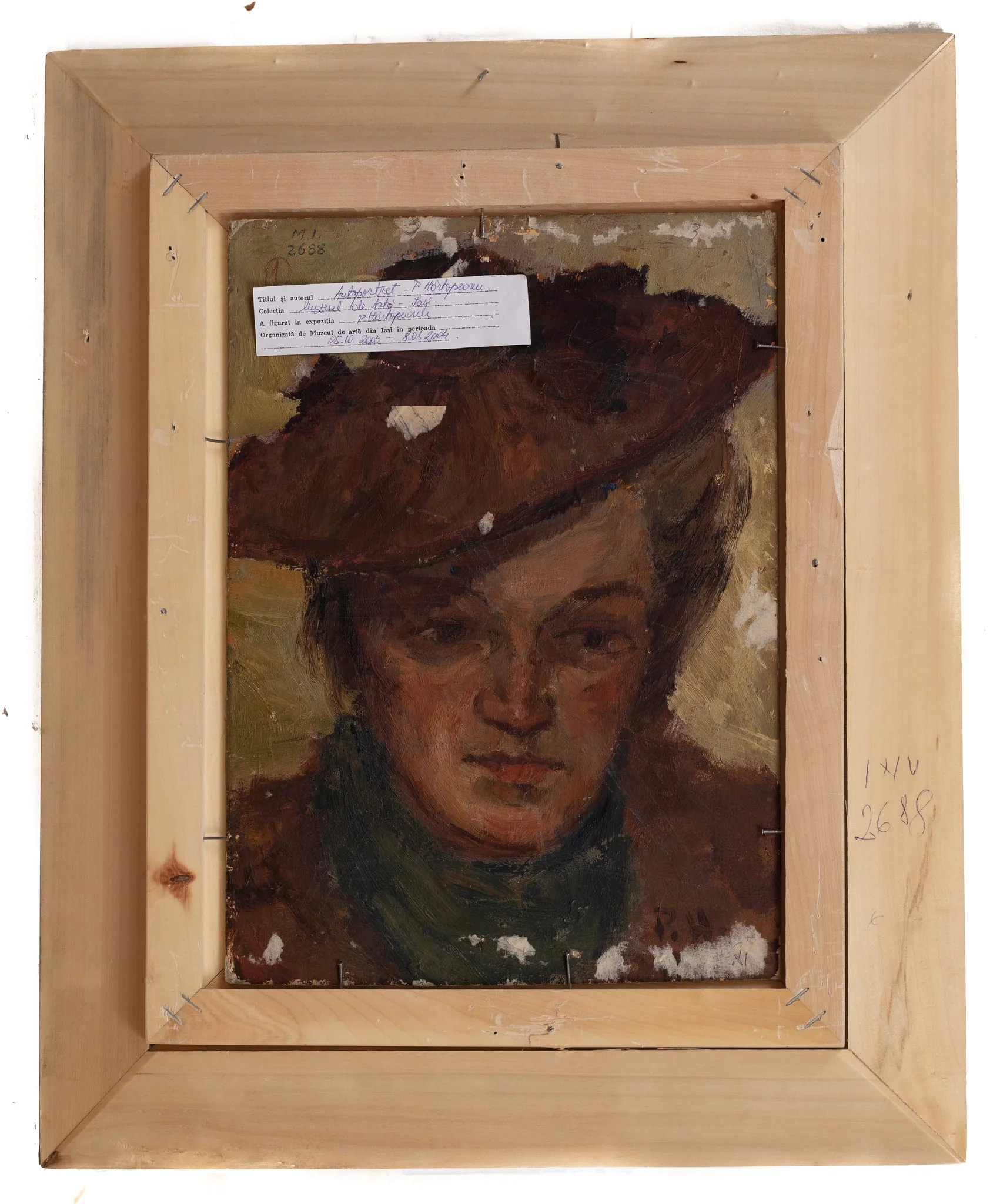 Autoportret, detail