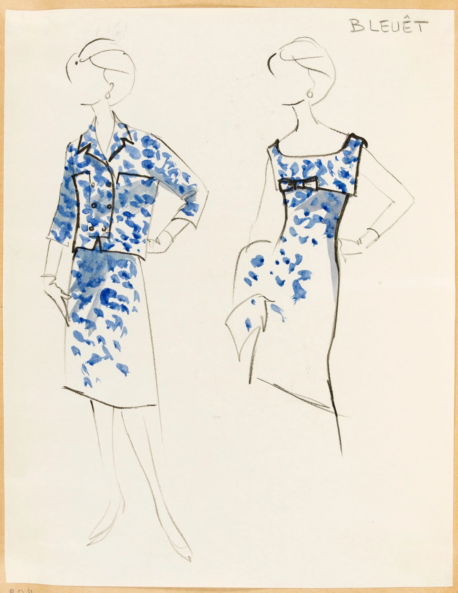 Bleuêt, detail