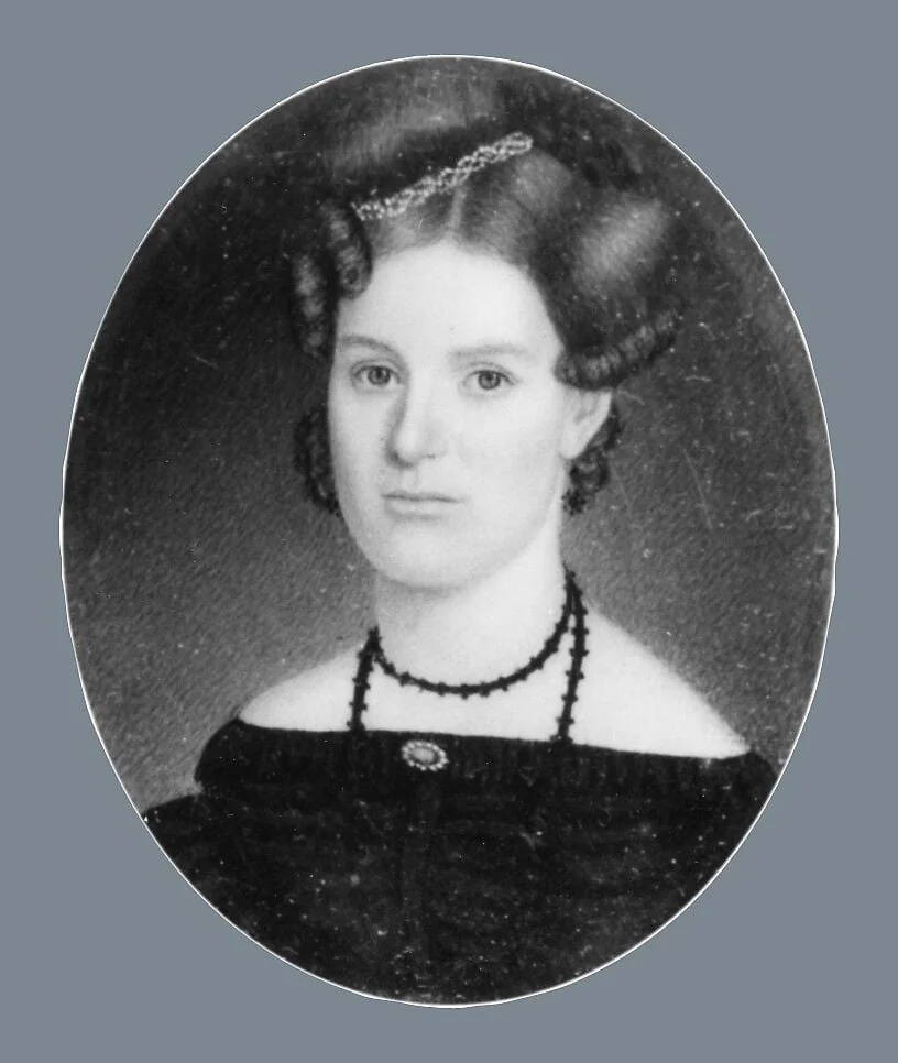 Mrs. Henry Scudder Plat (Maria Frisbie), detail