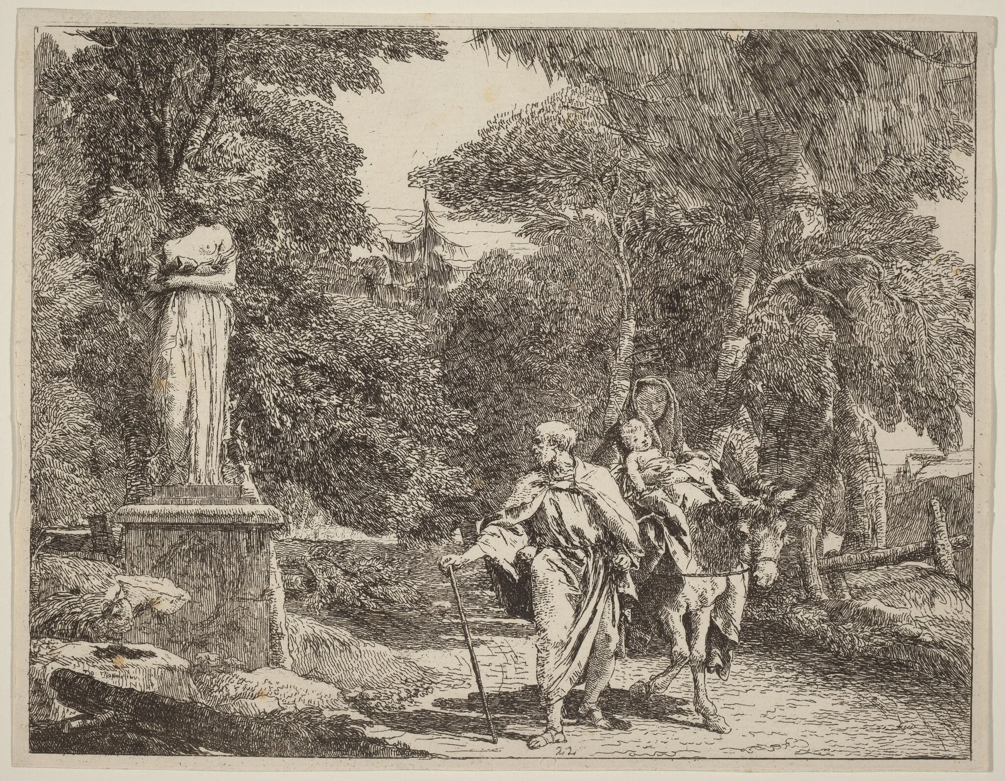 The Episode of the Falling Idol, detail