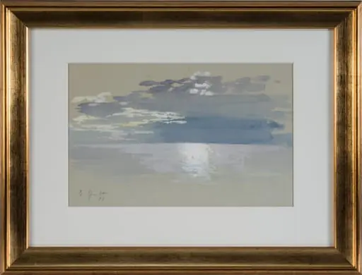 Hopeinen kuu, by Eero Järnefelt
