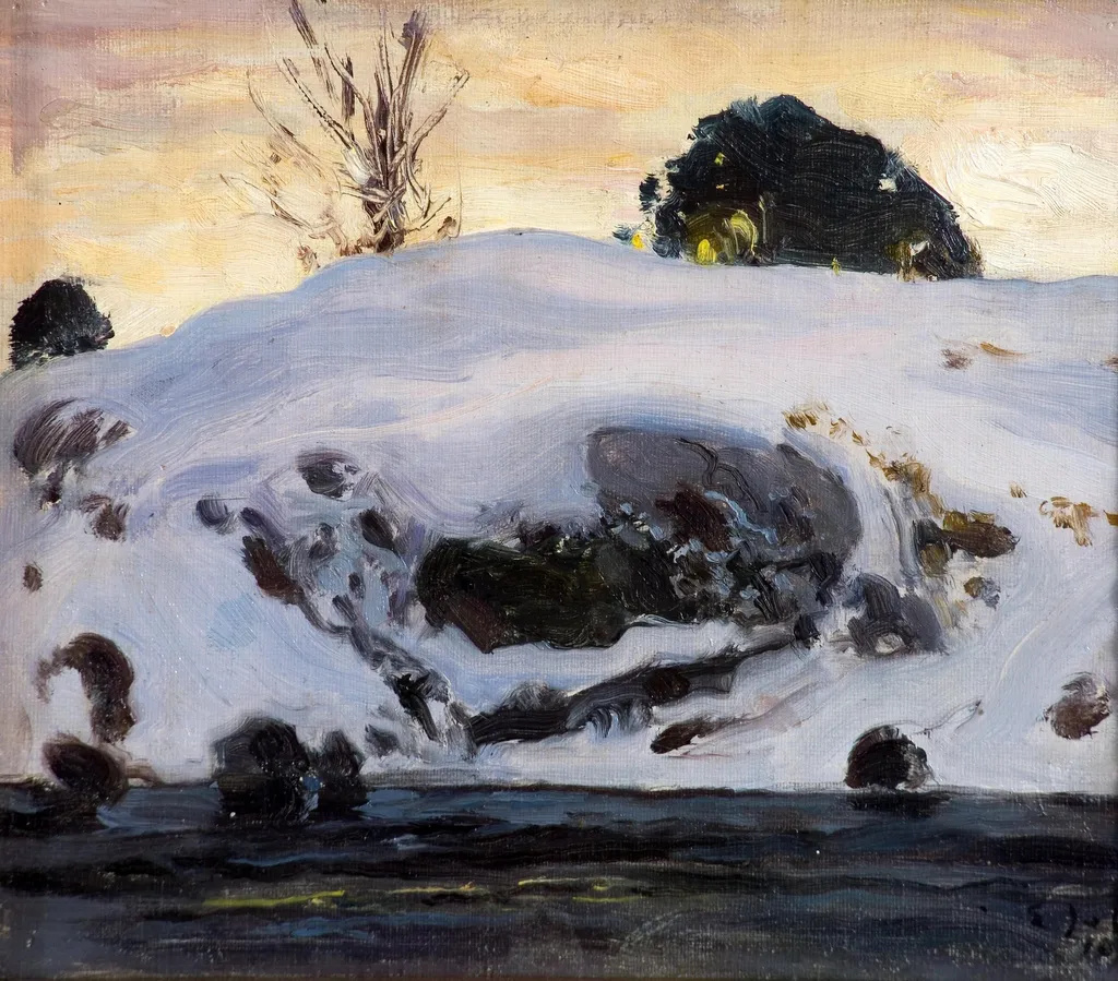 Iltavaloa, by Eero Järnefelt, 1910