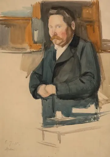Kauppias Holm, by Eero Järnefelt