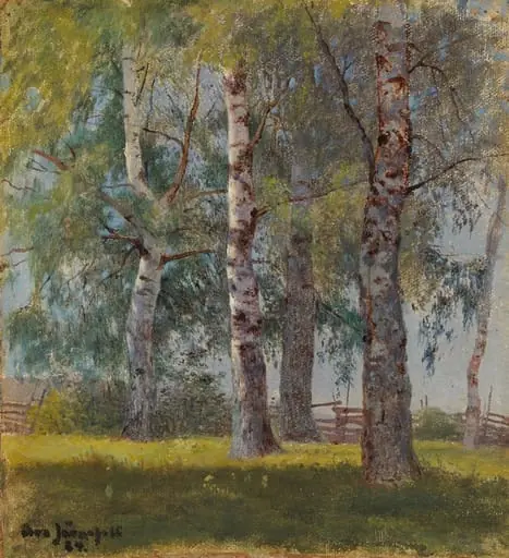 Koivuja, by Eero Järnefelt