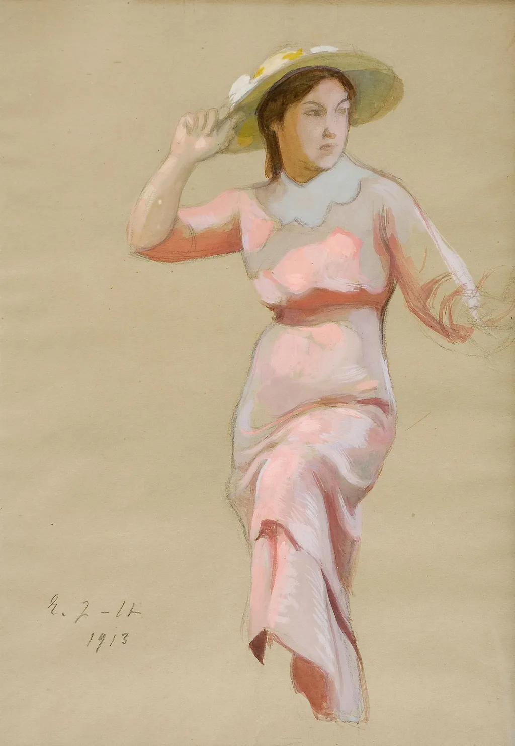 Leena, by Eero Järnefelt