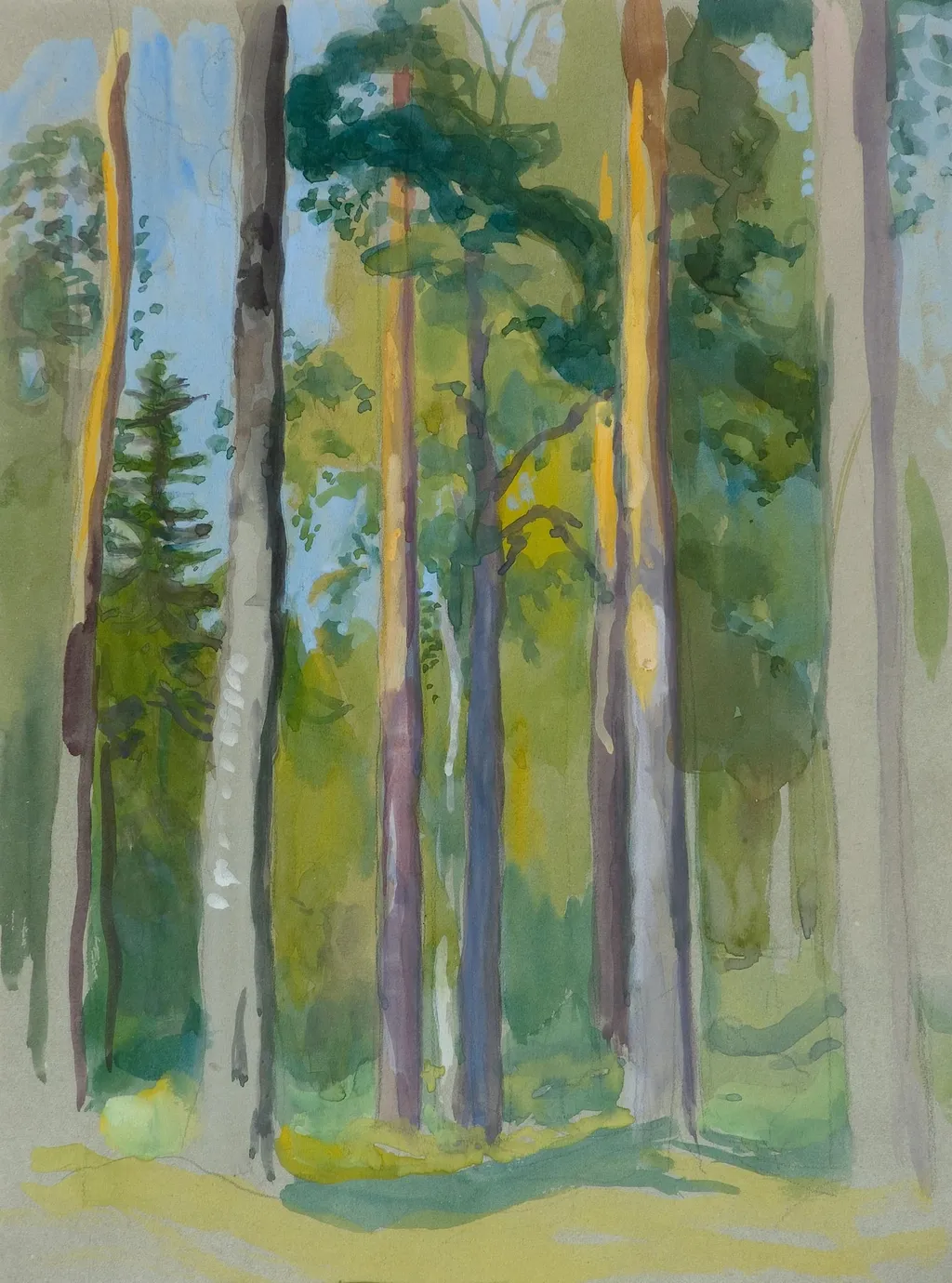Männikkö, by Eero Järnefelt, 1910