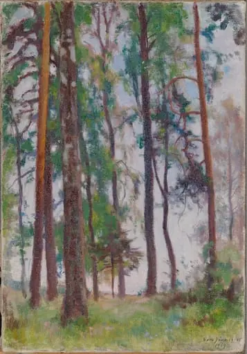 Mäntyjä, by Eero Järnefelt
