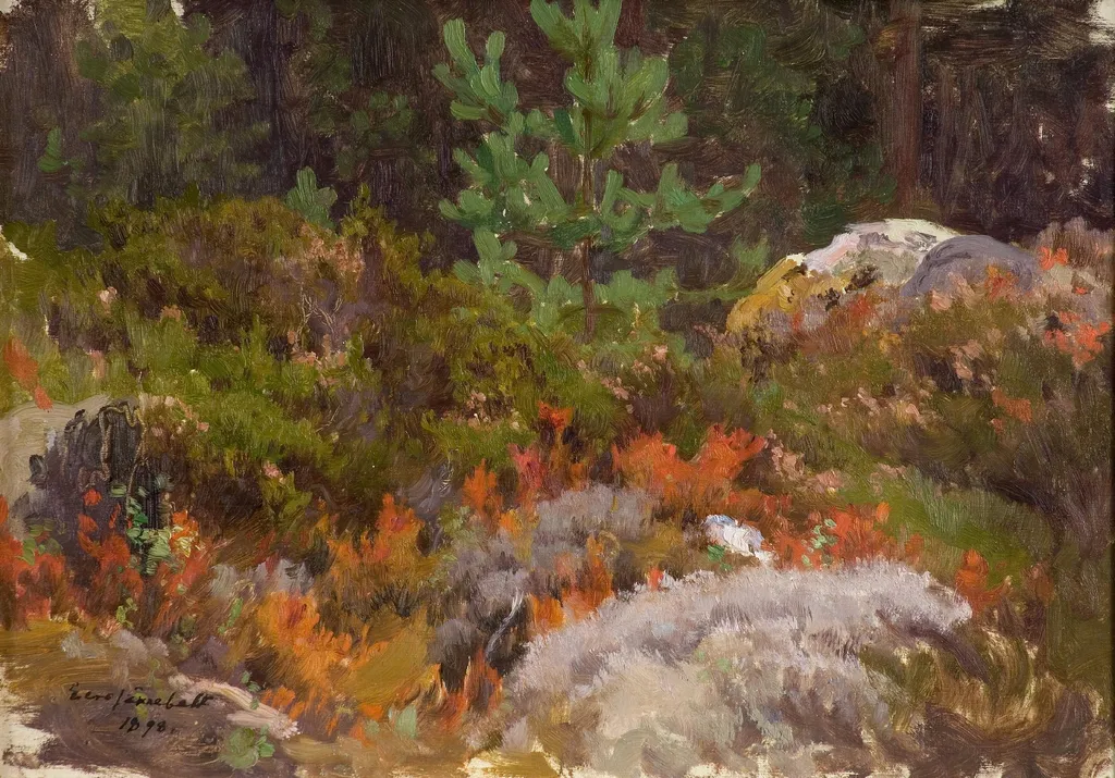 Metsä, by Eero Järnefelt, 1910