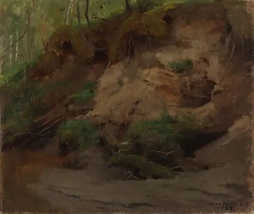 Metsää ja hiekkarinne, by Eero Järnefelt