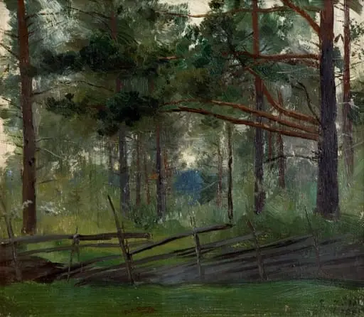 Metsämaisema, by Eero Järnefelt