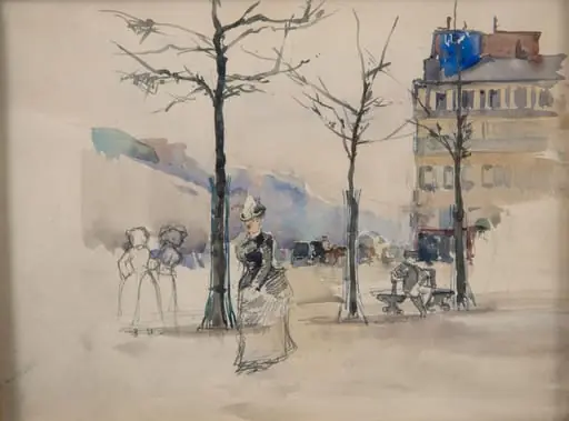 Pariisi, by Eero Järnefelt