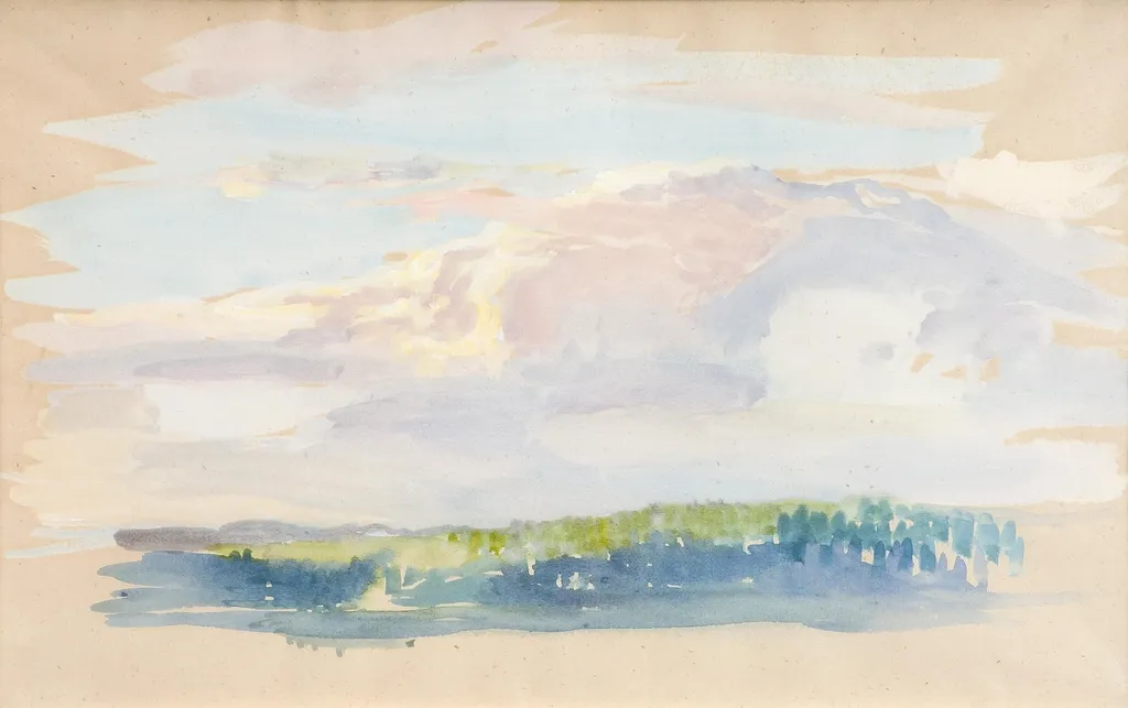 Pilviä, by Eero Järnefelt