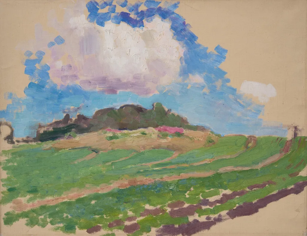 Pilviharjoitelma (Keto ja pilvet), by Eero Järnefelt, 1910
