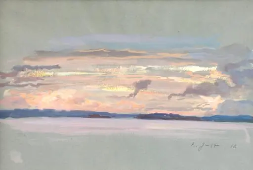 Pilvimaisema, by Eero Järnefelt