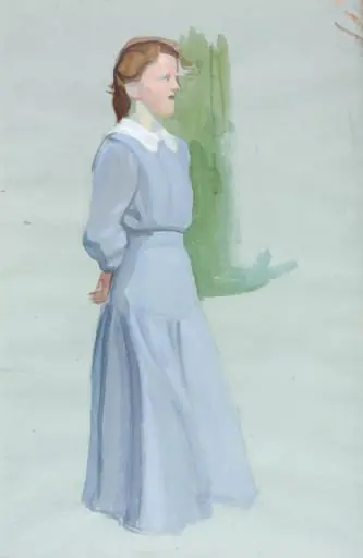 Ruth Sibelius, by Eero Järnefelt