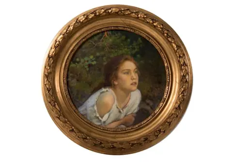 Salon tyttö, by Eero Järnefelt