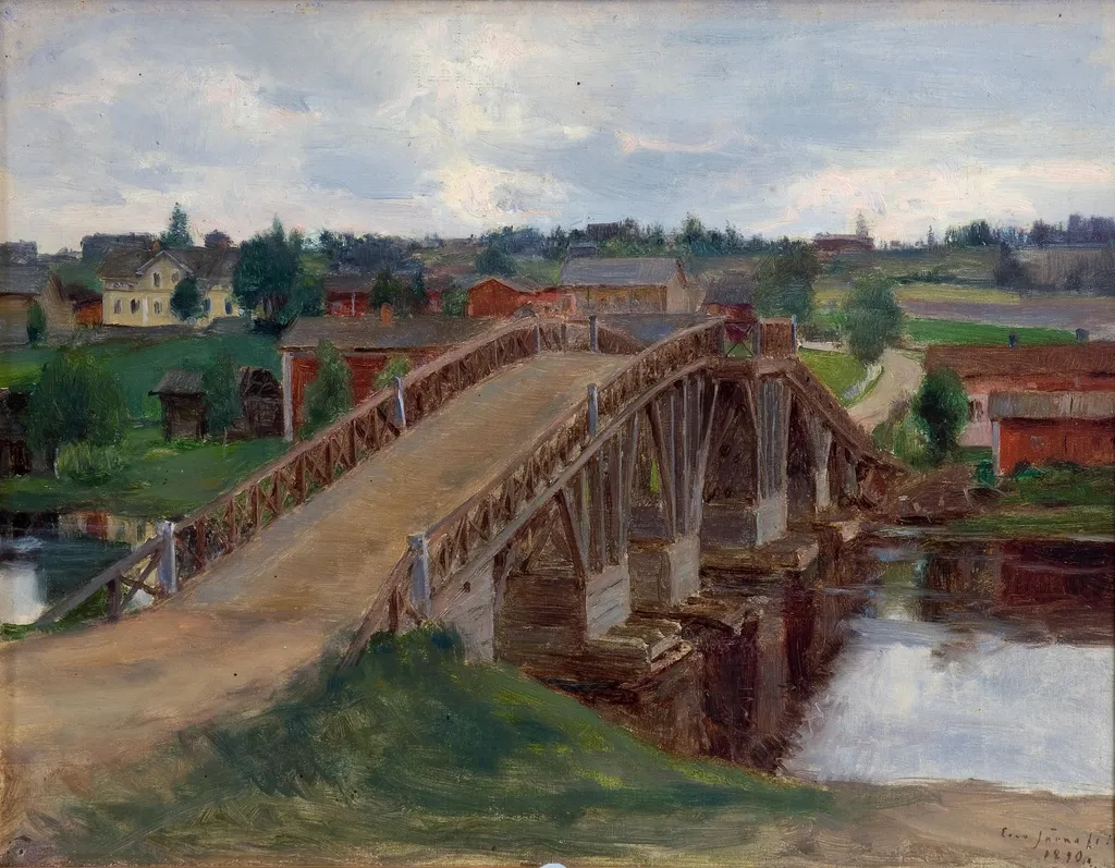Silta (Karjalohja/Lohja), by Eero Järnefelt, 1910
