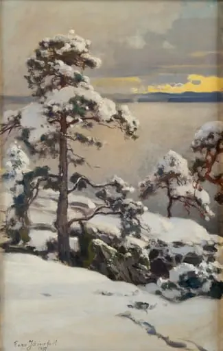 Talvi, by Eero Järnefelt