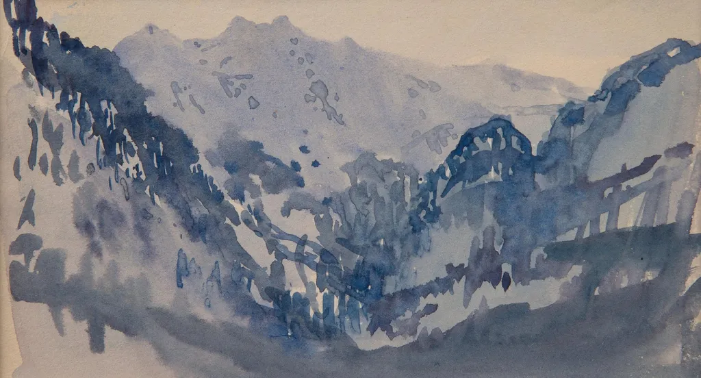 Vuoristoa, by Eero Järnefelt, 1910