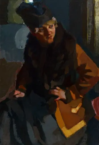 Naisen muotokuva, by Eero Snellman