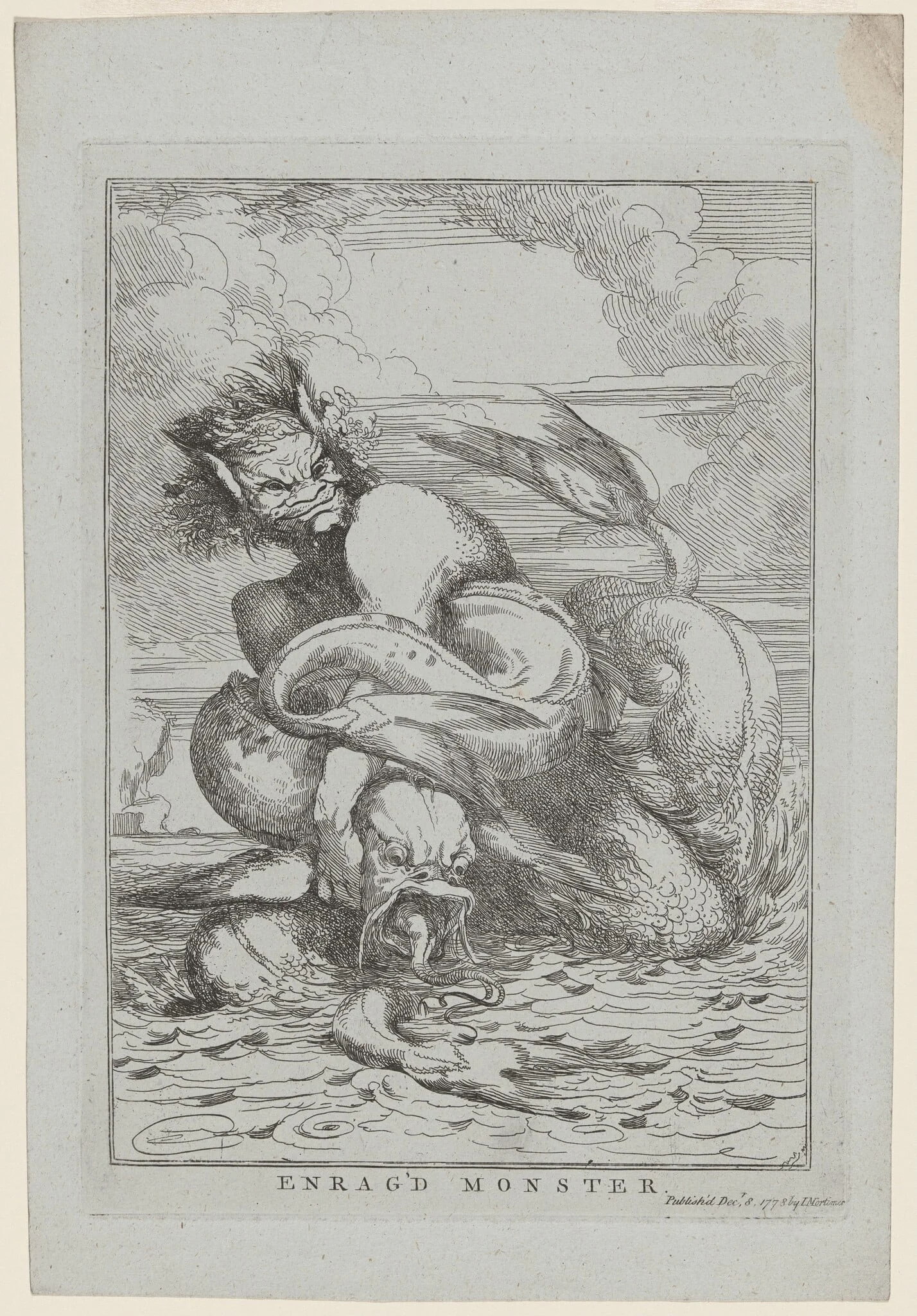 Enrag'd Monster, detail