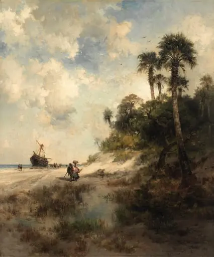 Fort George Island, Florida, by Thomas Moran, unspecified, 1878